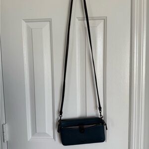 Coach Black and Blue Women's Crossbody Bag